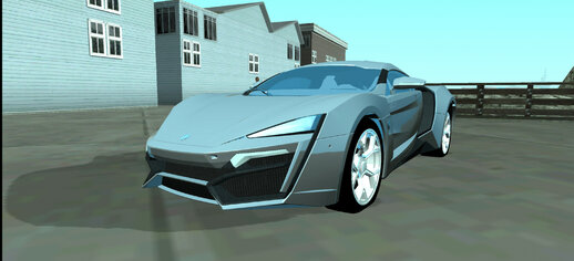 Lykan Hypersport for mobile DFF only