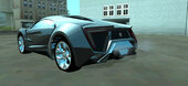 Lykan Hypersport for mobile DFF only