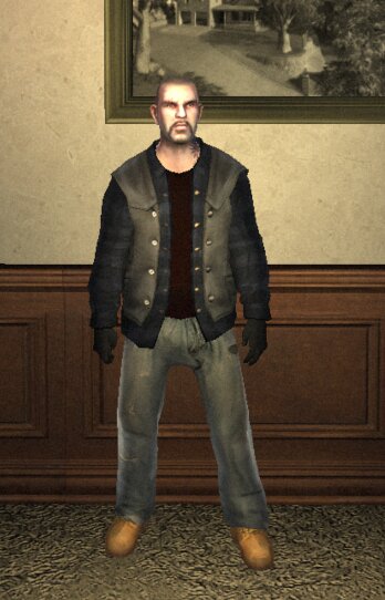 Customizable Johnny Klebitz from GTA IV