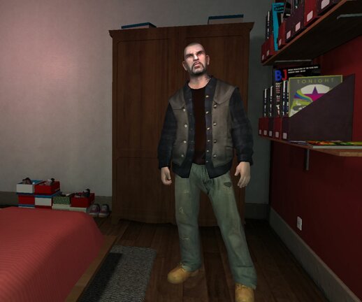 Customizable Johnny Klebitz from GTA IV