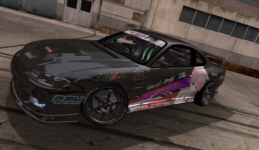 Silvia S15 Itasha With Drift Handling for Mobile