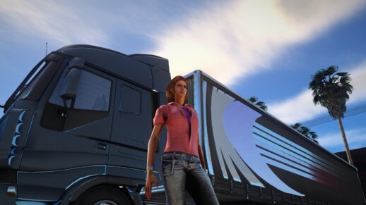 Euro Truck Simulator - Skin Women