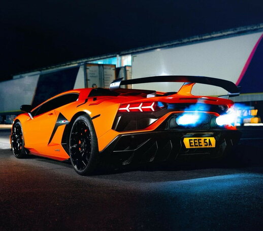 Sound Lamborghini Aventador SVJ Gintani 