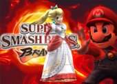 Peach Fire o peach de fuego de Super Smash Bros Project M