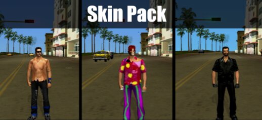 Skin Pack For GTA VC Mobile 