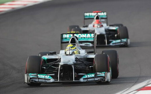 Sound F1 Mercedes AMG W03 2012 V8