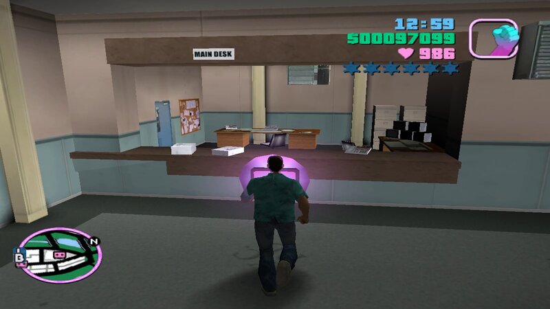 GTA Vice City Police Station Safe House Mod - GTAinside.com