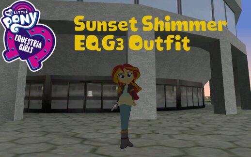 My Little Pony Sunset shimmer EQG3 Outfit