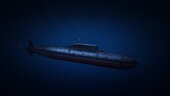 Akula Class Submarine Russian Navy [Add-On]