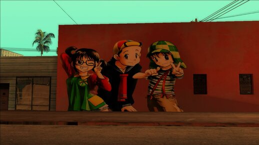 Mural Anime El Chavo