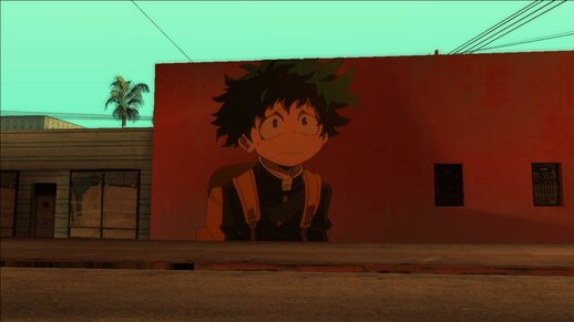 Mural Middle School Deku