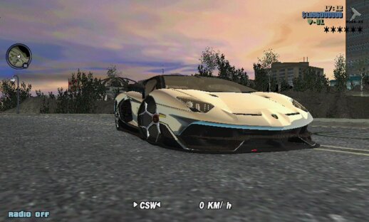 Hemispherical Skybox for GTA III Mobile