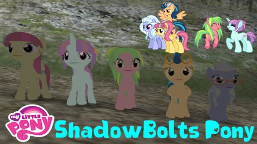 My Little Pony ShadowBolts Pony Skin Pack