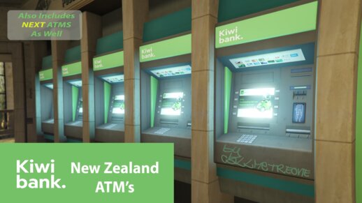 Kiwibank New Zealand ATMS