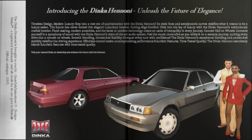 1995 Dinka Hennoni [SA Style|Addon]