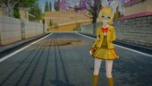 PDFT Kagamine Rin School Outfit