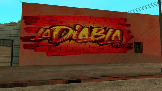 Mural East Los Santos - La Diabla | Xavi (PC)