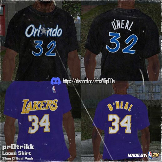Shaq O'Neal Loose Shirt Pack