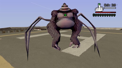 Ultimate Spidermonkey o Mono Araña Supremo de especie aracnochimpancé de Ben 10 supremacía alienígena de 2010
