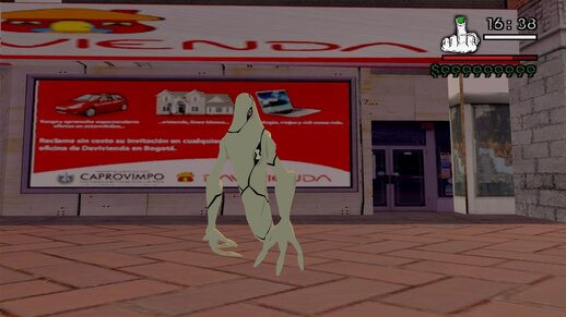 Ghostfreak o Fantasmático de especie Ectonurite de Ben 10 Clásico de 2005 para gta SA