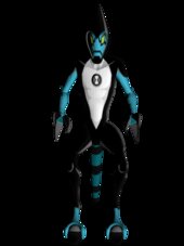 XRL8 de especie kineceleran de Ben 10 Clásico de 2005 Alex this is from gta SAN ANDREAS alex this skin is for gta san andreas not gta 4, can you change it?