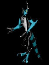 XRL8 de especie kineceleran de Ben 10 Clásico de 2005 Alex this is from gta SAN ANDREAS alex this skin is for gta san andreas not gta 4, can you change it?