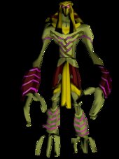 La momia mutante enemigo de especie Thep Khufan de Ben 10 clasico de 2005