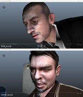 GTA IV - 2K, Ai regenerated character face textures  V1.1