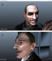 GTA IV - 2K, Ai regenerated character face textures  V1.1