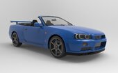 Nissan Skyline R34 Convertible