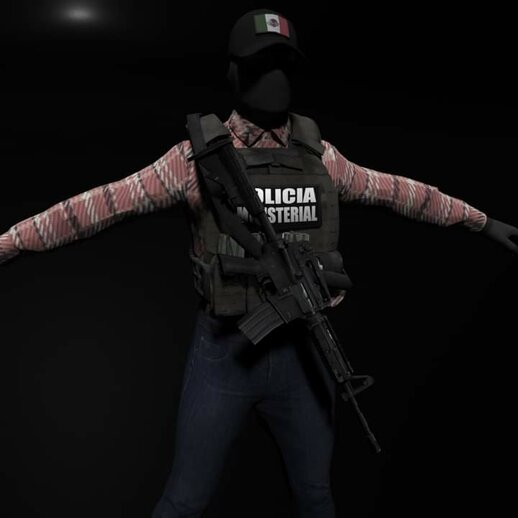 Skin Policía Ministerial V1