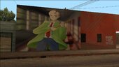 Mural Anime Baldi