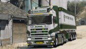 Scania 144G 530V8 Van Triest B.V. [Add-On | Animated]