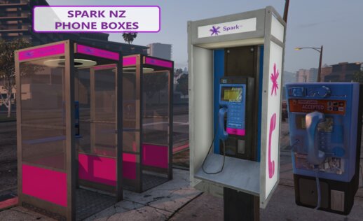 Spark NZ Phone Boxes