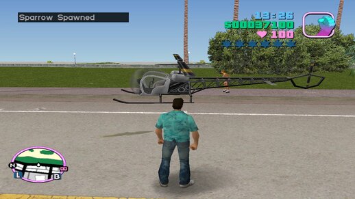 Sparrow Helicopter Spawner