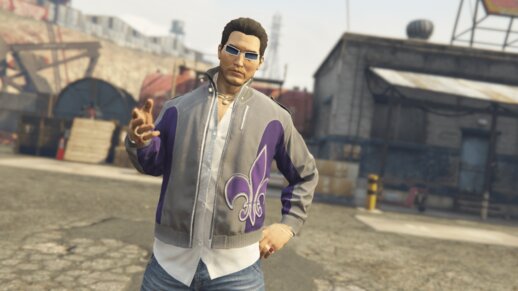 Johnny Gat From Saints Row 3 Remastered (HD Model) [Add-On Ped]
