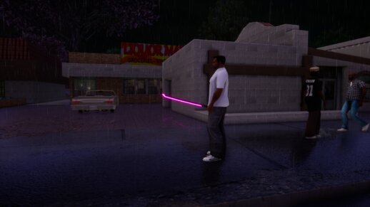 Sci-Fi Katana for GTA SA:DE PC