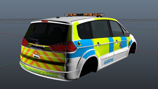 Ford Galaxy Irish Garda Traffic Corps