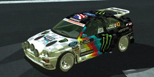 Ford Escort RS COSSWORTH #43 K. BLOCK