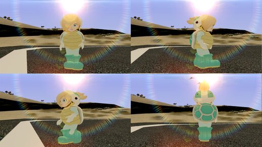 Rosalina Boomerang o Bumeran de Super Mario 3D World de Wii U