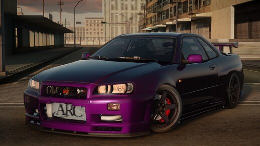 Nissan GT-R 34 V-Spec II Nür '99 Reworked