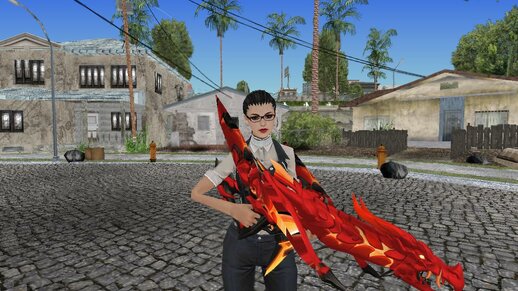 M4A1 Infernal Draco from Free Fire