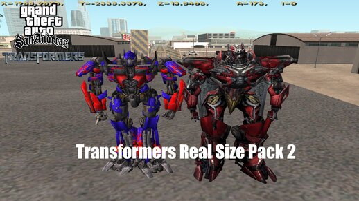 Transformers Real Size Pack 2
