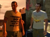 V-Neck Tee for Niko Bellic