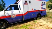 Simple Los Santos Ambulance To Los Angeles Ambulance GMC Paintjob (replace) 