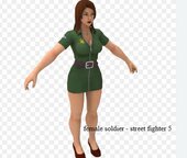 Female Soldier 1 from Street Fighter 5