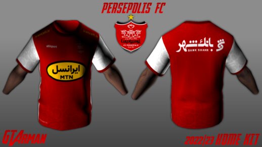 Persepolis FC 2022/23 Home kit