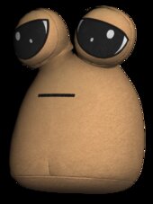 Peluche Pou SAD o POU triste 