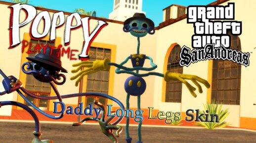 Poppy Playtime Daddy Long Legs Skin