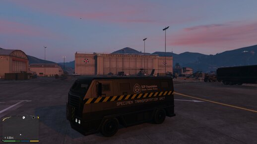 SCP Foundation Specimen Transportation Unit for HVY Brickade Classic